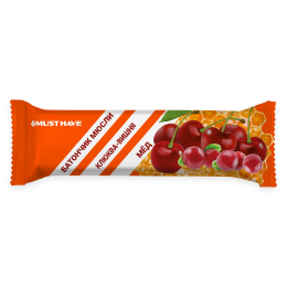 Батончик мюсли "Клюква, вишня и мед" MUST HAVE, 25 г.